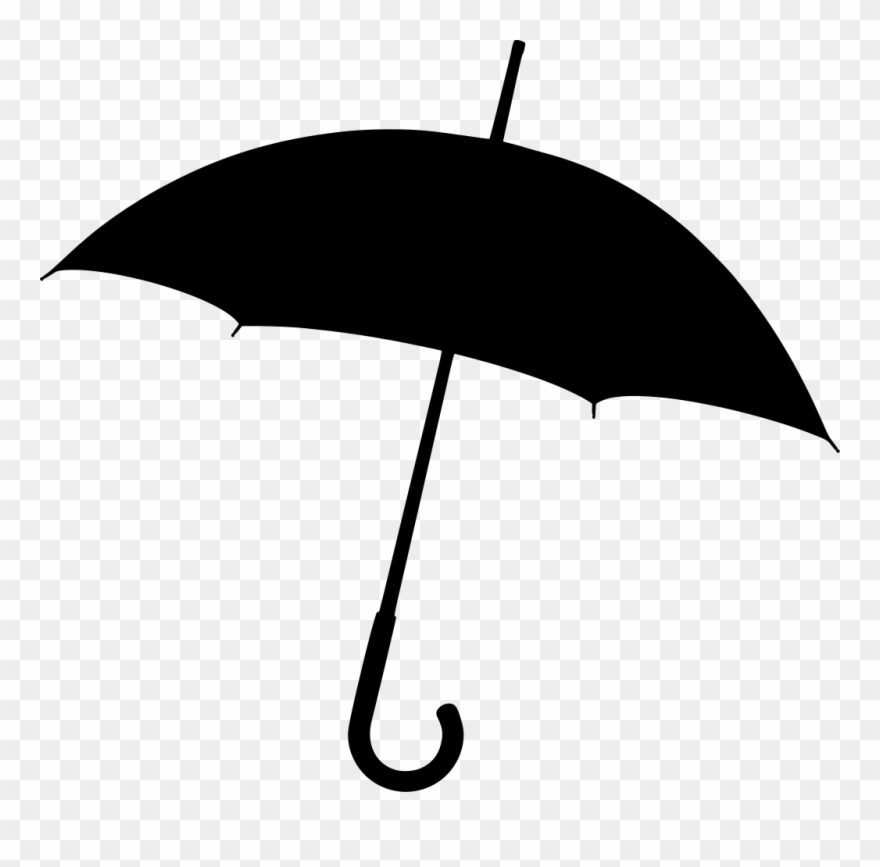 Download Png - Regenschirm Silhouette Clipart