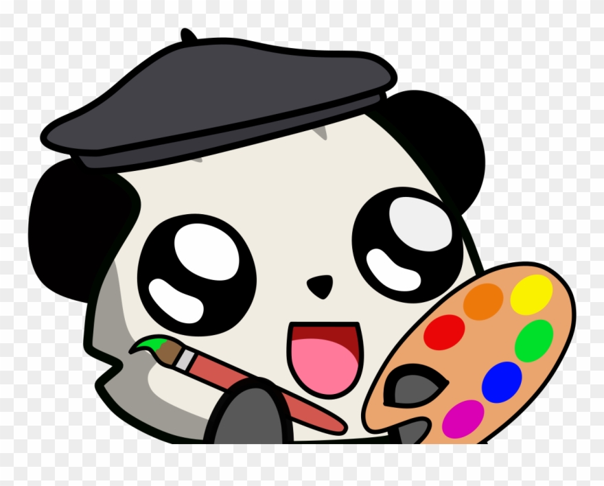 Its A Panda - Panda Emoji Discord Gif Clipart