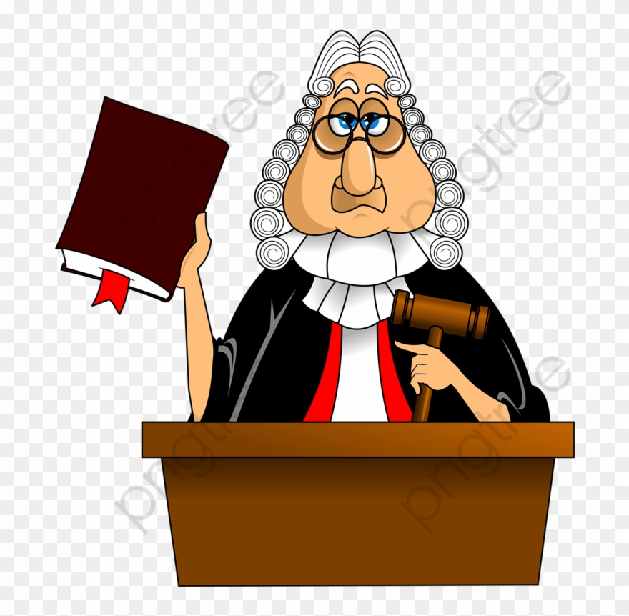 Judge Clipart - Court Judge Clipart - Png Download