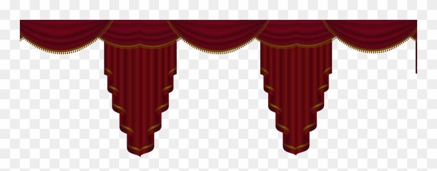 Download Transparent Png - Theater Curtain Clipart