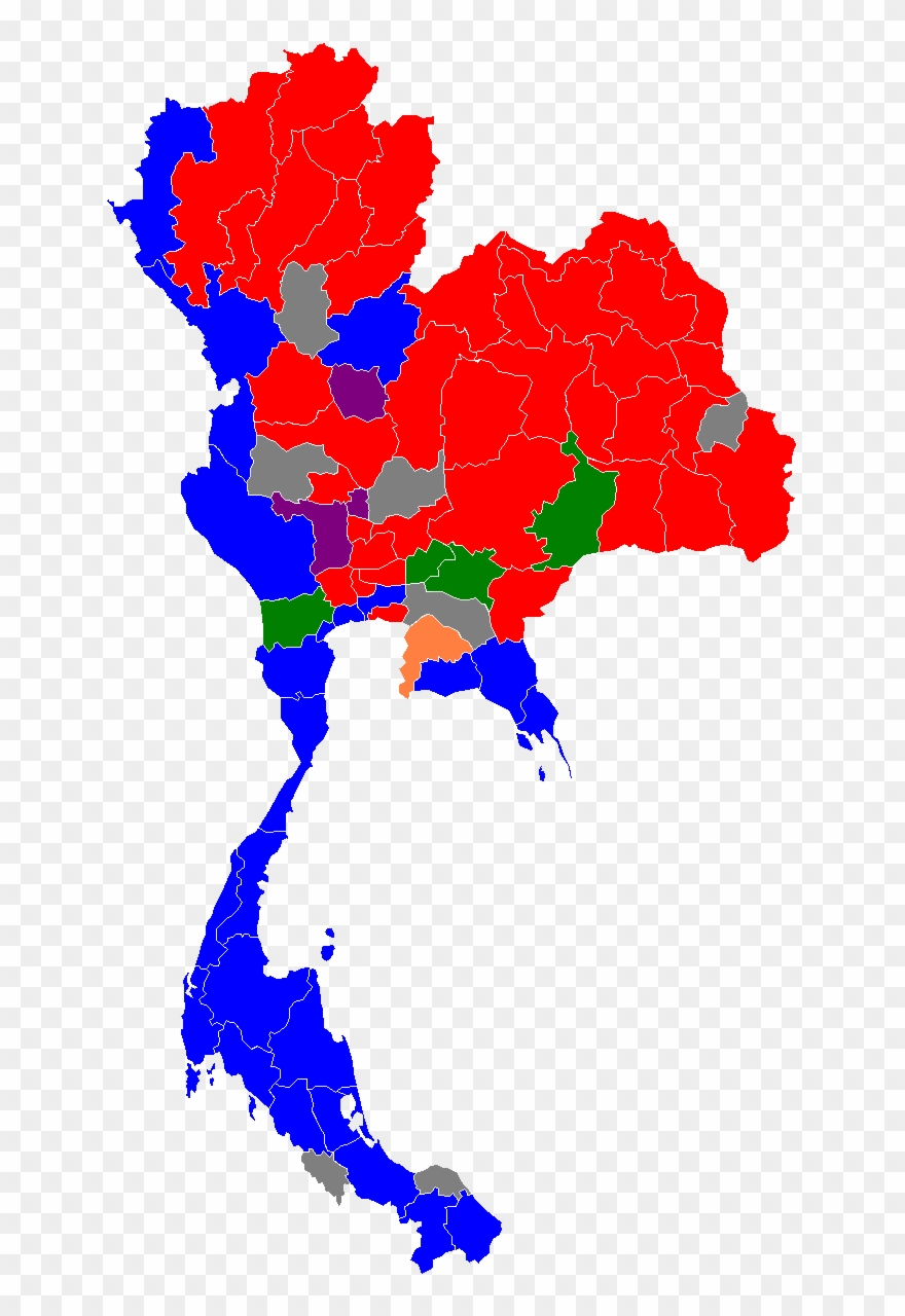Clip Thai Transparent - 2011 Thai Election Results - Png Download