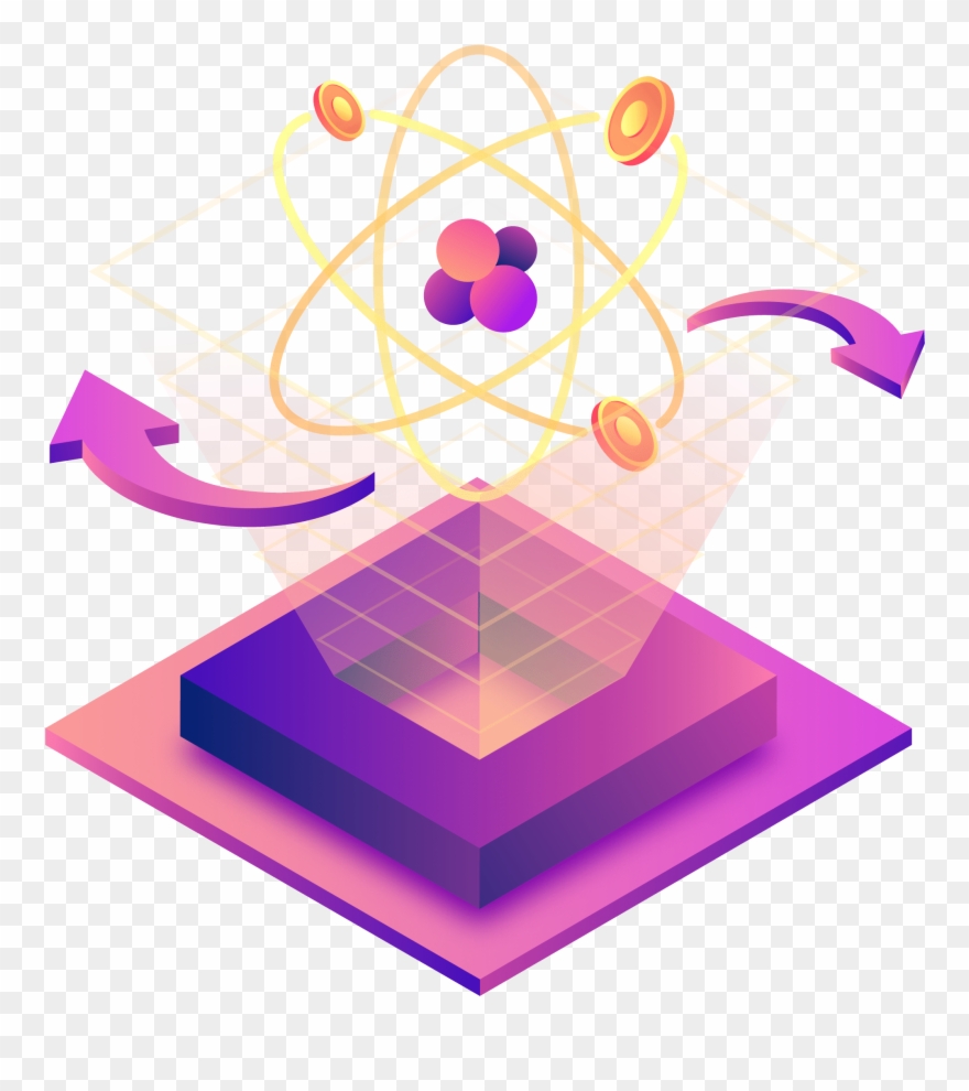 Atomic Swaps - Illustration Clipart