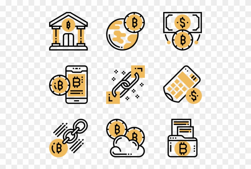 Blockchain - Cemetery Icons Clipart