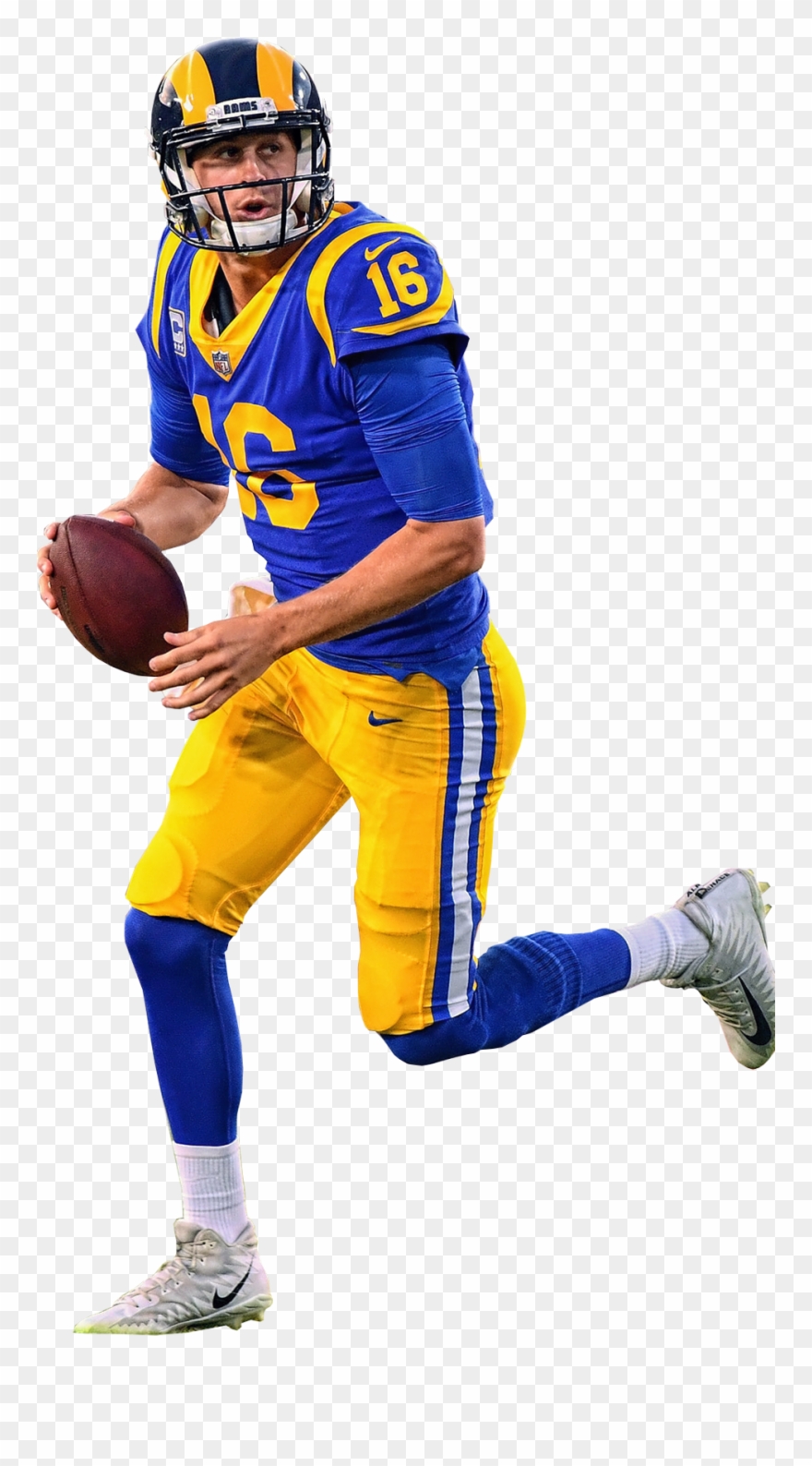 Kick American Football Clipart