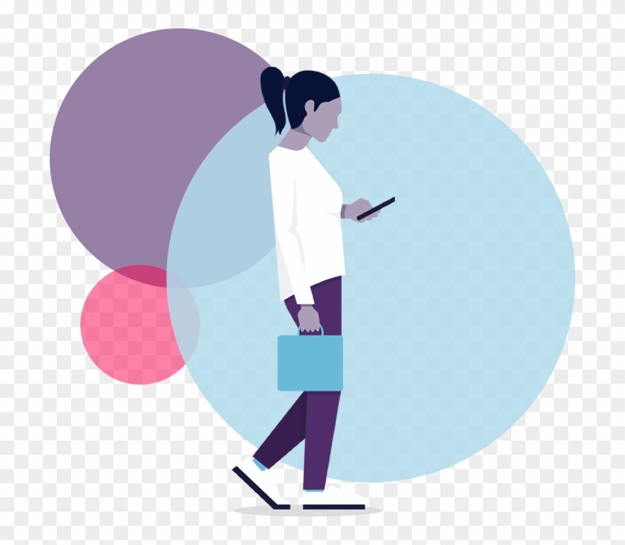 Crowd Walking Png - Illustration Clipart