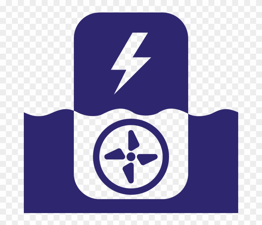 Wave & Tidal Power - Sign Clipart