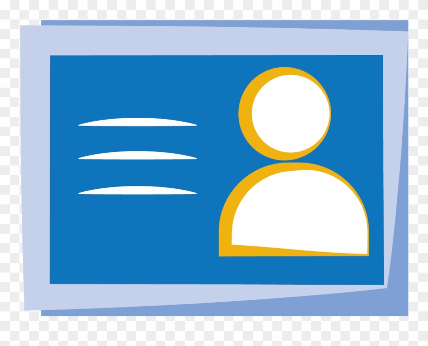 A Student Identification Card With An Associated Date - Circle Clipart