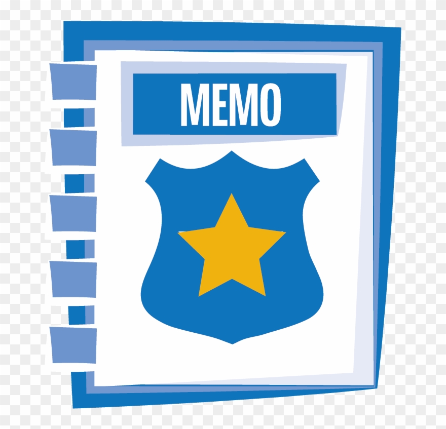 Police Memo Book That Shows The Days, Times, And Hours Clipart