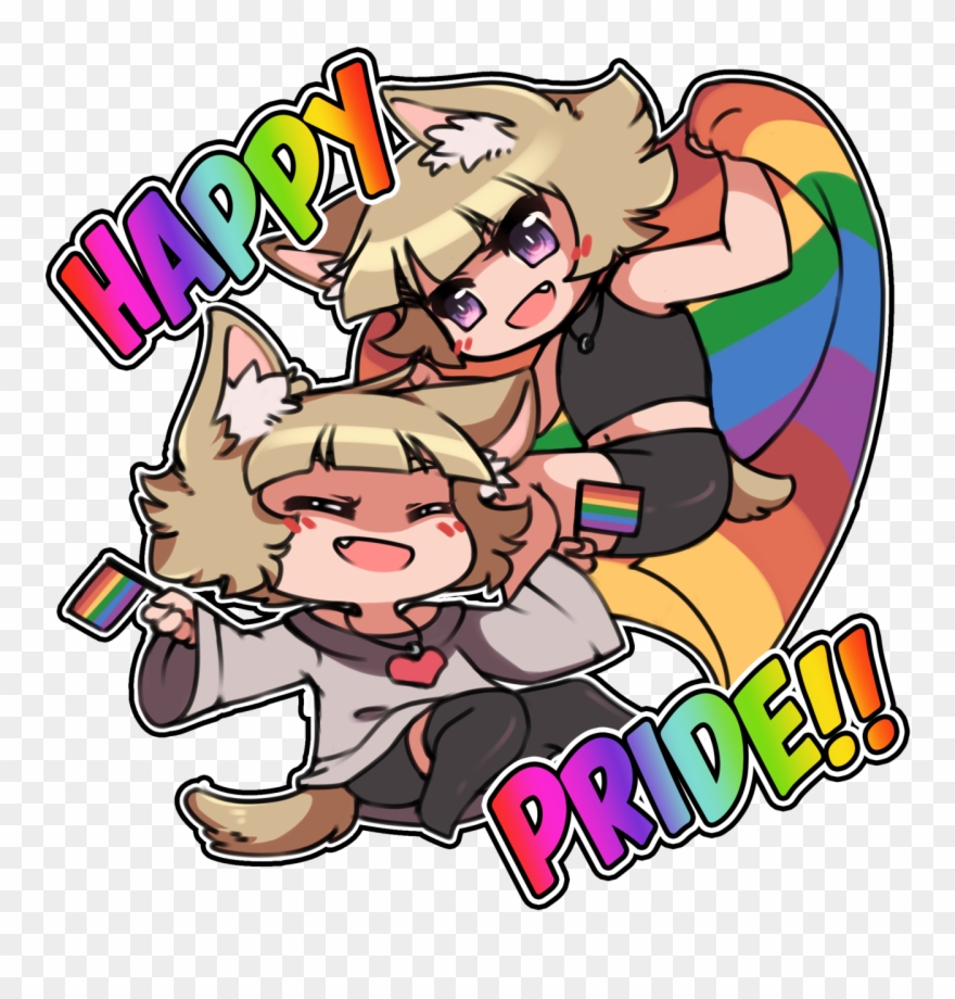 “ Happy Pride Month Everyone ” Clipart