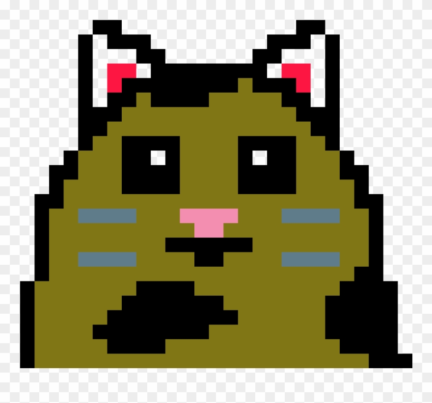 Gumdrop Kitten By Disneyfangirl - Pixel Art Evil Dead Clipart