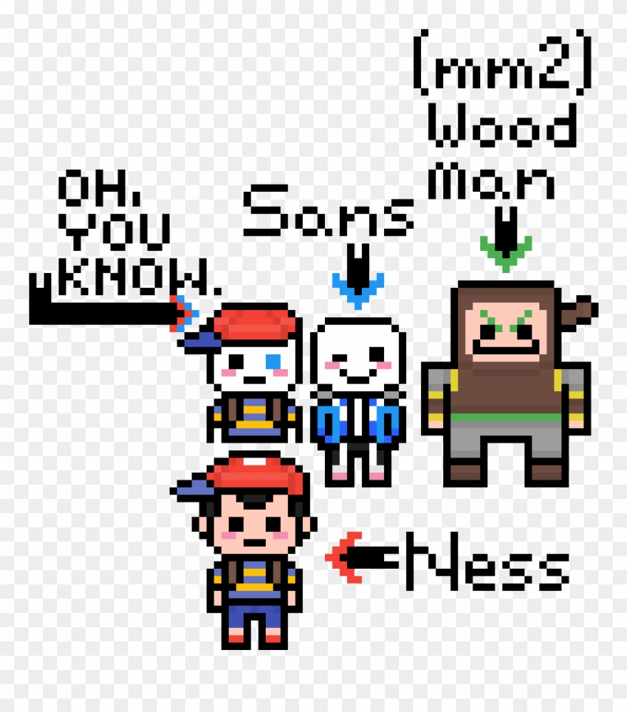 Ness Sprite Png - Danganronpa Pixel Sprites Clipart