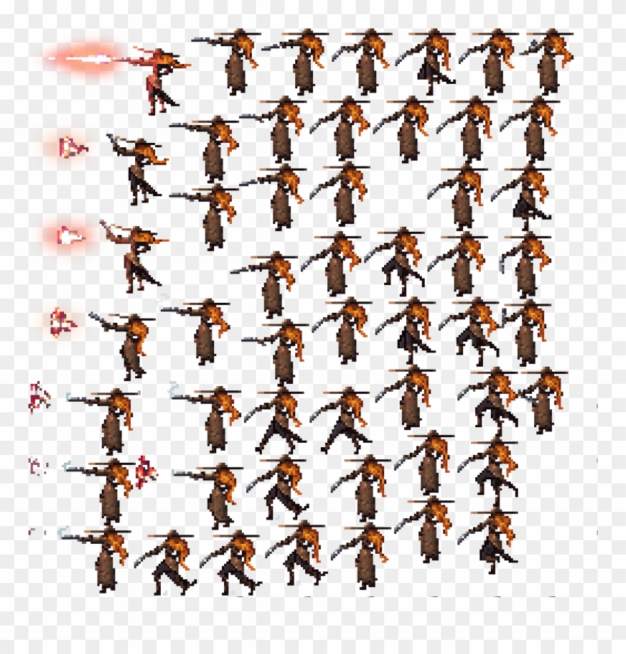 Why Does My Sprite Shifts Position On Specific Animationframe Clipart