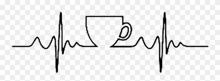Coffee Cup Cafe Tea Caffeine - Line Art Clipart