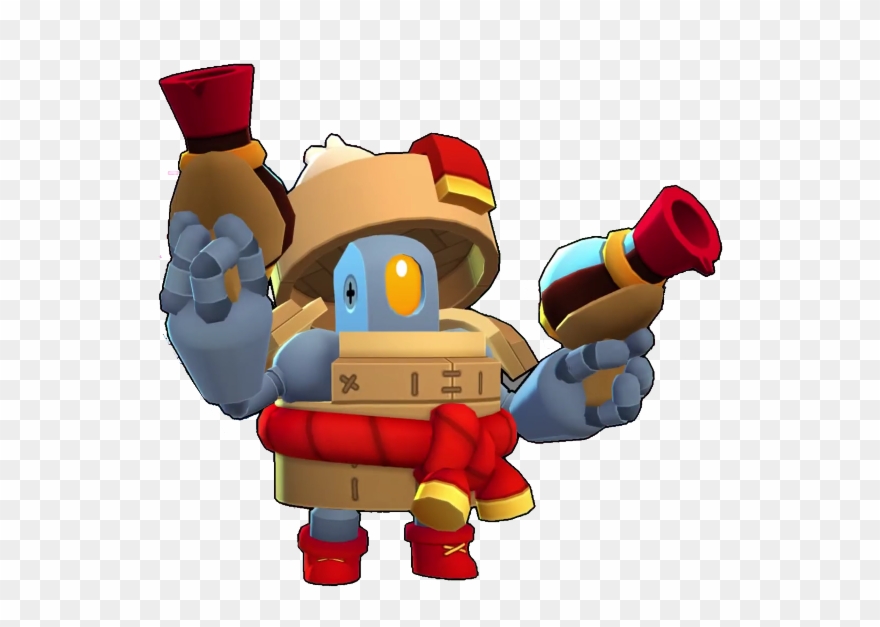 He Has 2 Skins - Brawl Stars Brock Skin Clipart