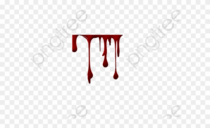 Blood Drip Clipart - Blood Effects Download - Png Download