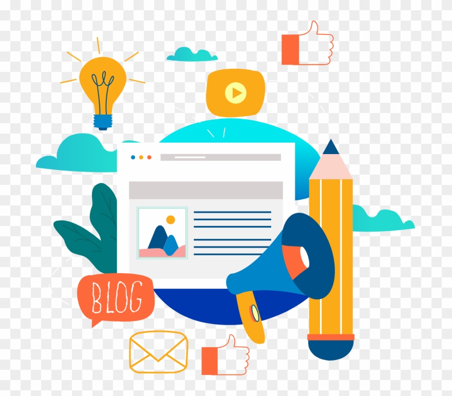 Would You Like To Take The Next Step With Us - Blog Writing Vector Clipart