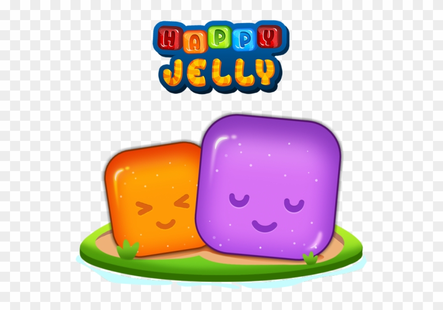 Happy Jelly, Game, Puzzle, 3 Match Clipart