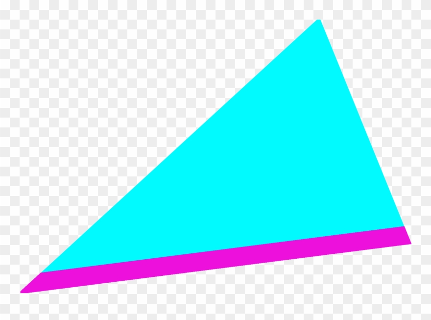 Download Png - Retro Transparent Triangle 80's Png Clipart