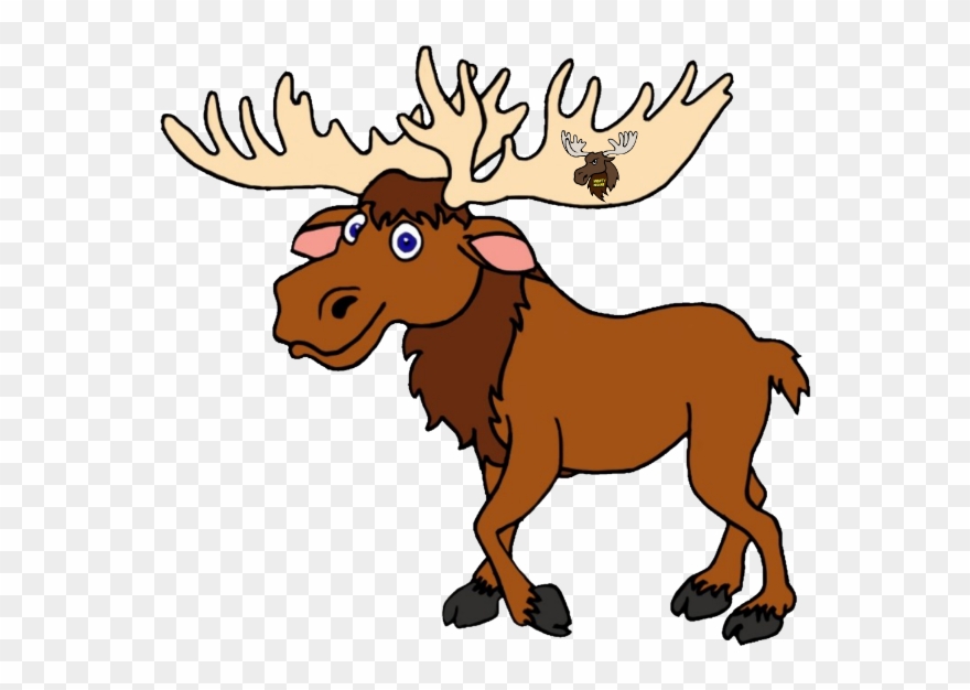 I Made This For Mightymoose To Thank Him For His Hard - Elk Cartoon Clipart