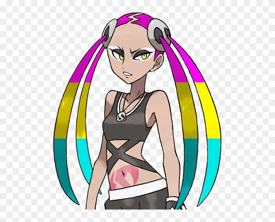 Pansexual Plumeria From Pokemon For The Fifth Day Of - Pokemon Sun And Moon Team Skull Clipart
