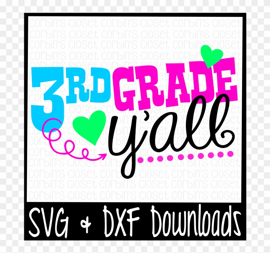 3rd Grade Png - Graphic Design Clipart