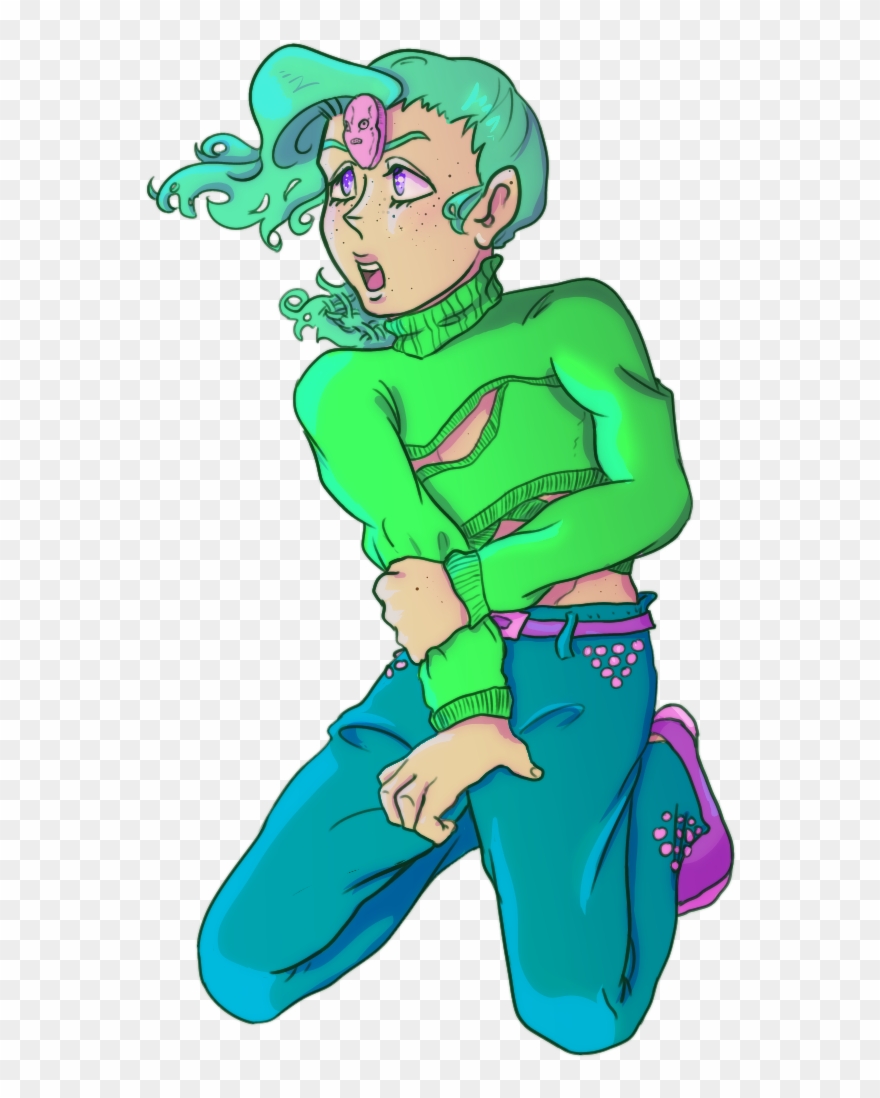 My Doppio For The @jjba Art Discord Draw Pile - Cartoon Clipart