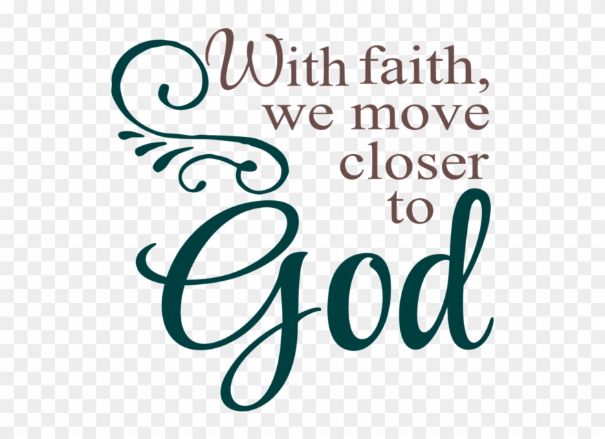 Move Closer To God - Ruitertassen Clipart