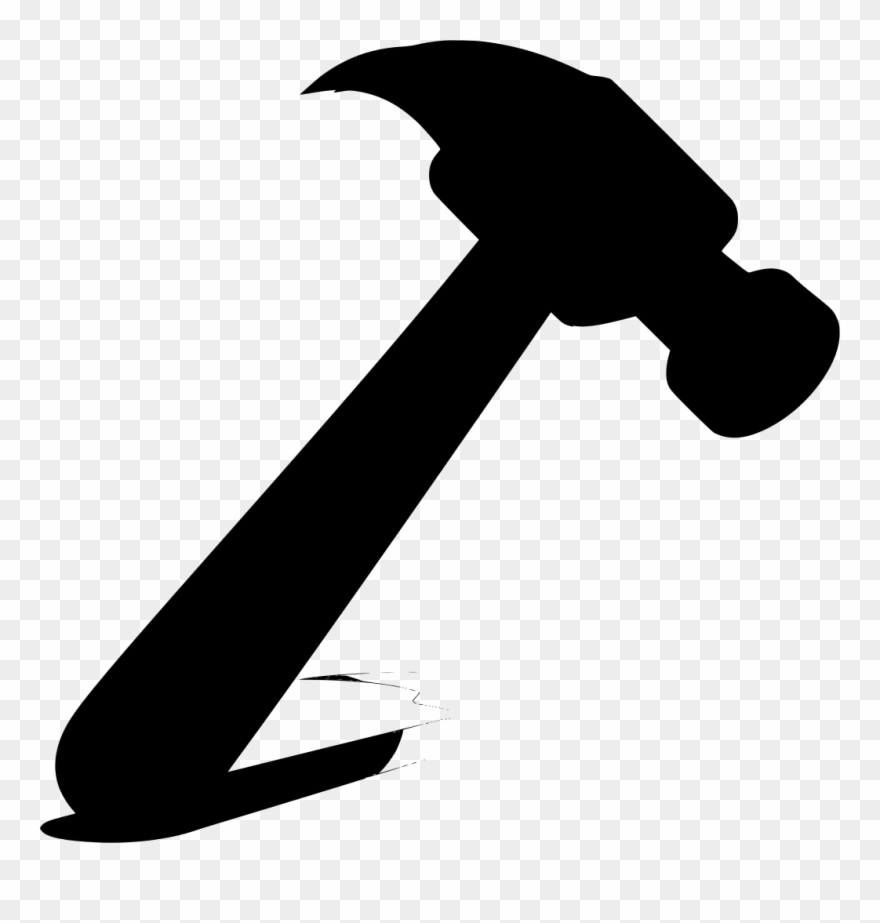 Download Png - Black Hammer Clip Art Transparent Png