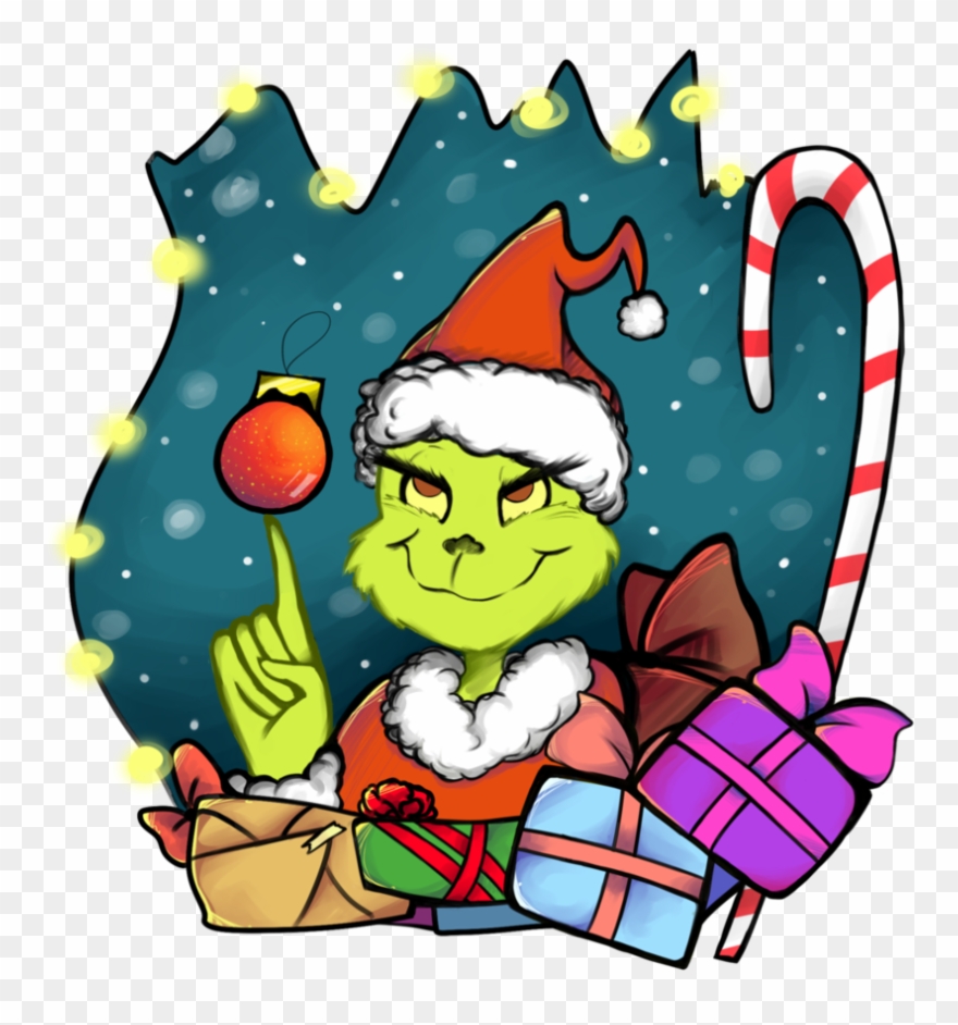 El Grinch By Dulcedy - Dibujo Del El Grinch Clipart