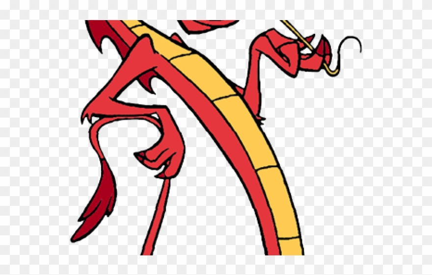 Mulan Cliparts - Mushu Mulan - Png Download