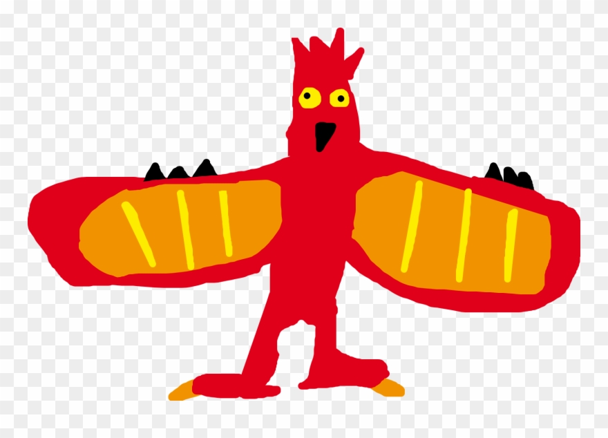 He Flies And Loves To Swim Clipart