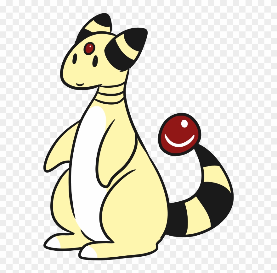 Ampharos Png - Avatar Redraw - Cartoon - Cartoon Clipart
