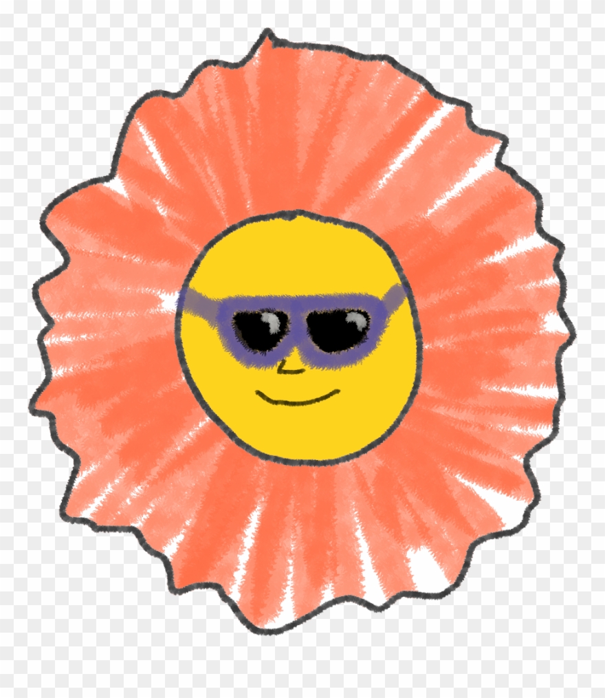 April Calendar - Sunflower Clipart