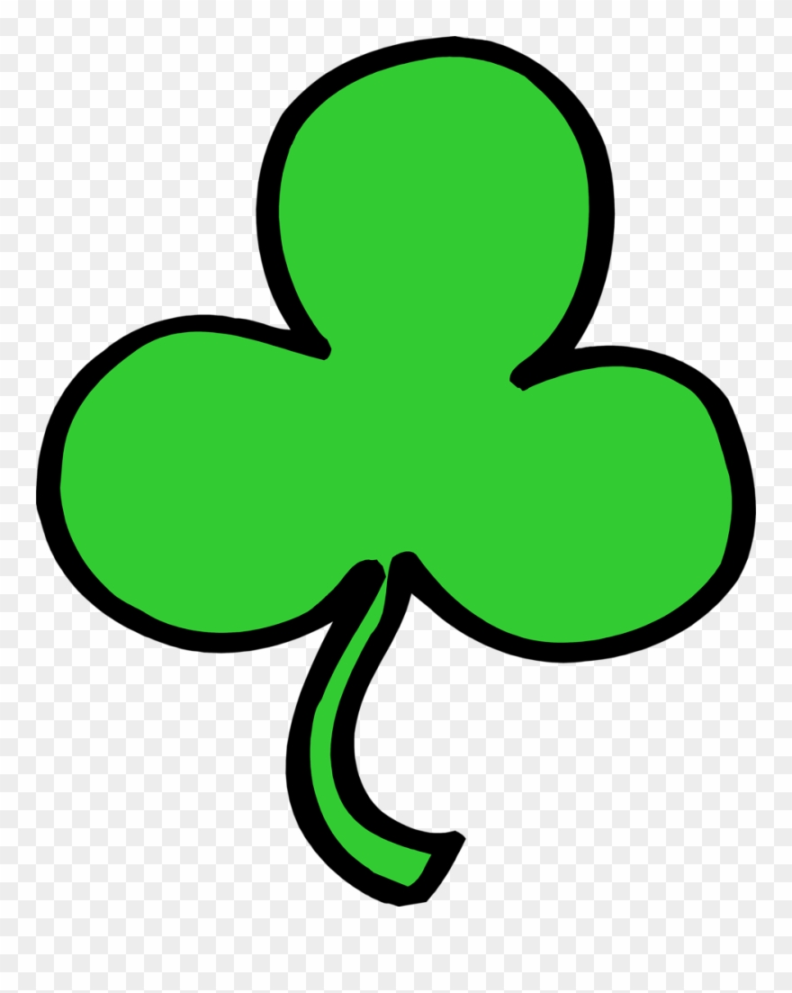 Free Shamrock Clip Art - Shamrock - Png Download