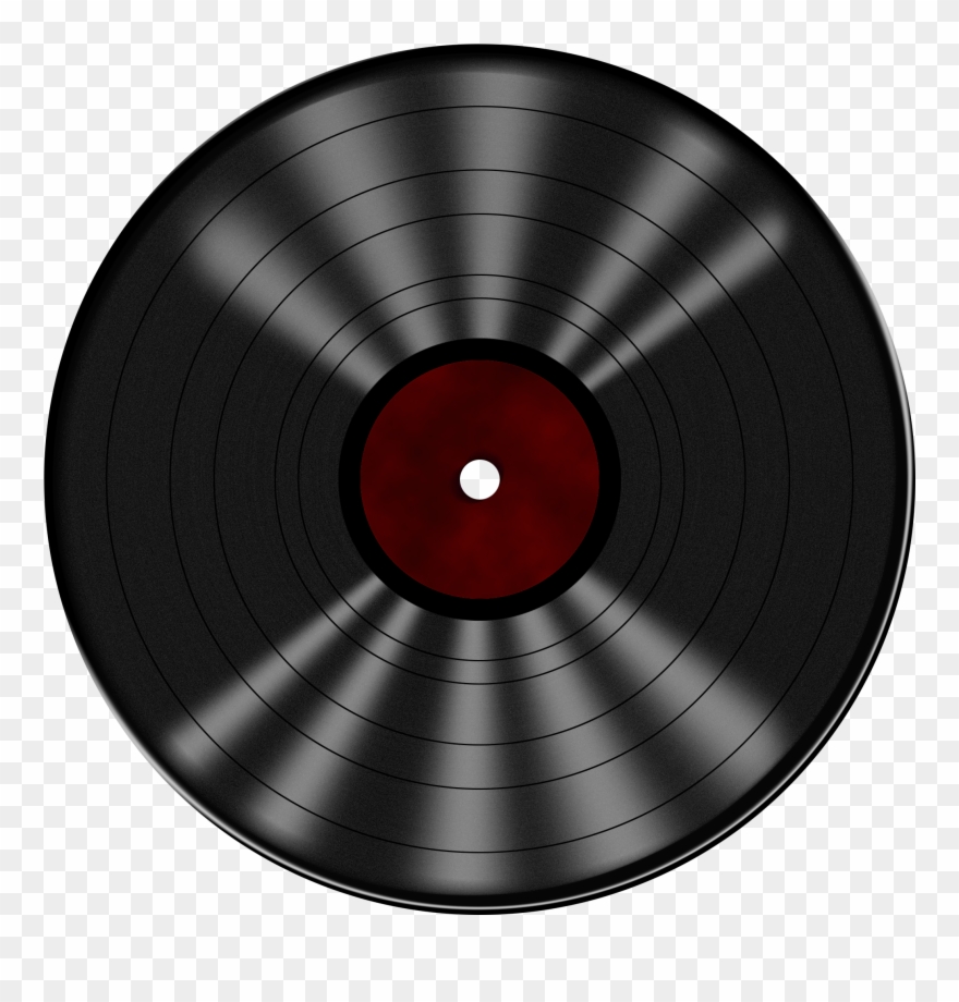 Black Vinyl Record Drawing Free Image - Klubbheads Clipart