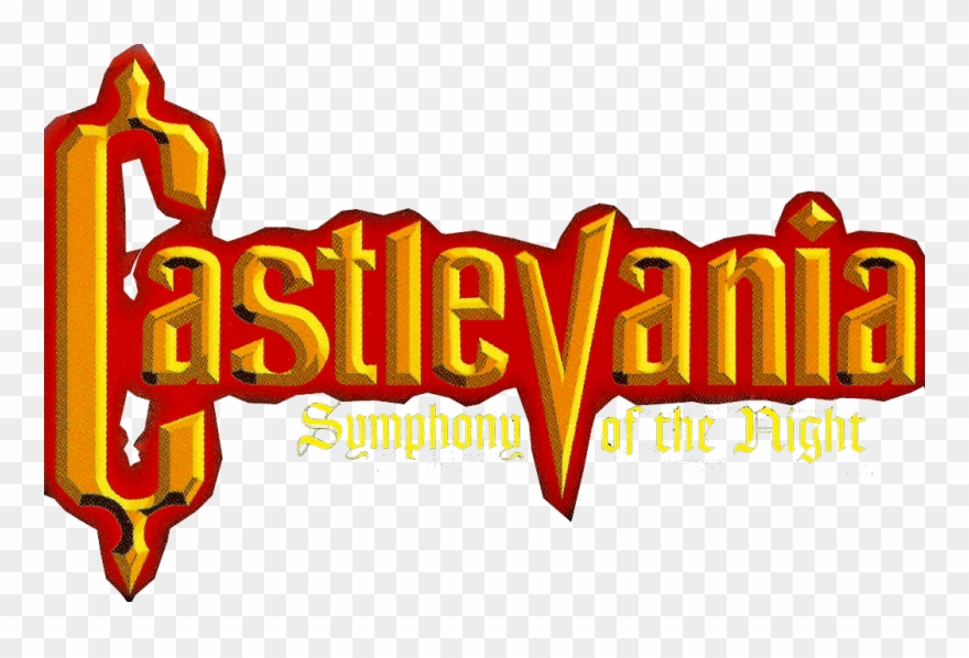 Castlevania Png - Castlevania Symphony Of The Night Logo Png Clipart