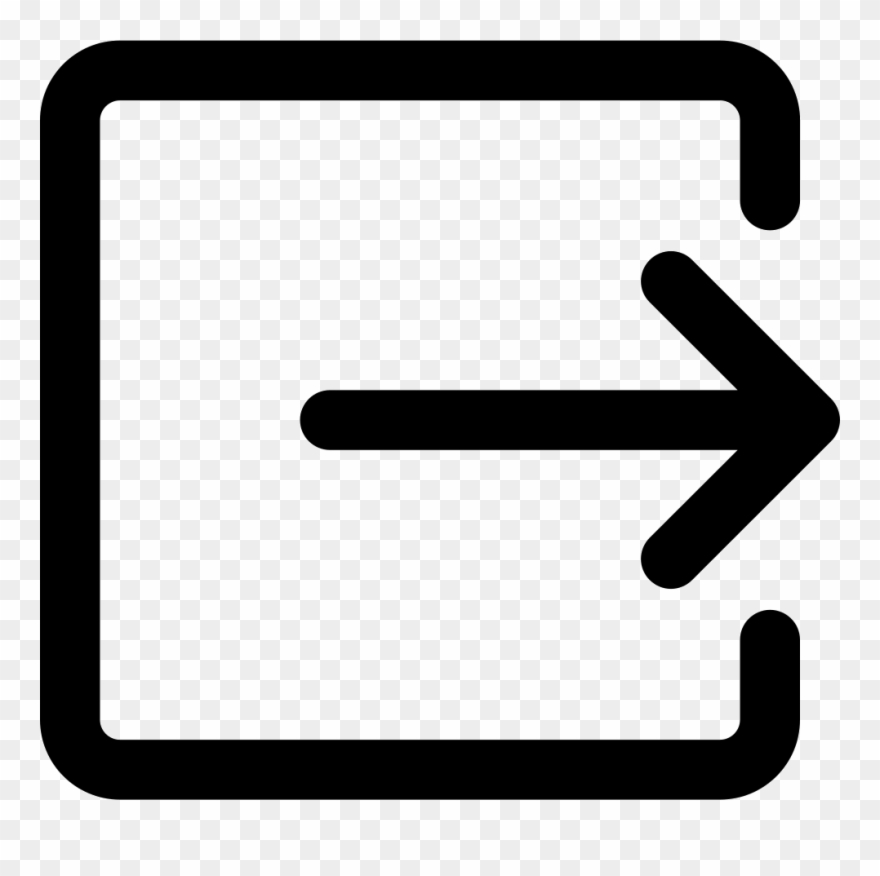 Png File Svg - Svg Icon Logout Free Download Clipart