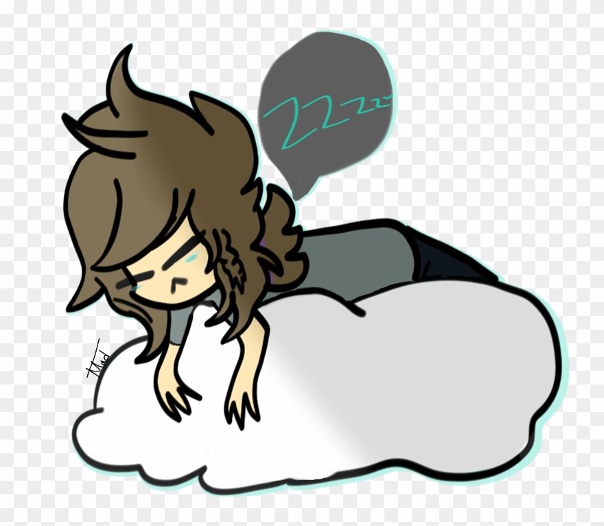 Cloud Naps Art - Cartoon Clipart