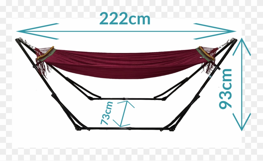 Specifications Of Chillmocks Portable & Foldable Hammock - Hammock Clipart