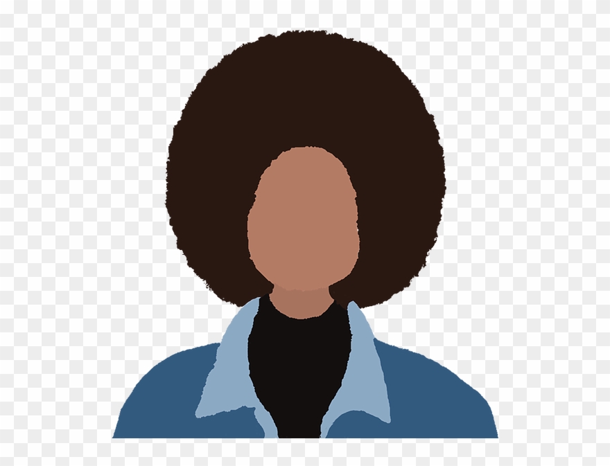 Don't Touch My Hair - Illustration Clipart