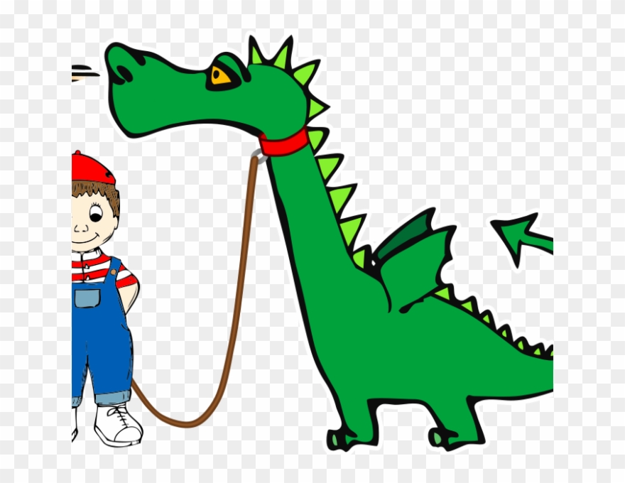 Free Dragon Images Download Clip Art - Pet Dragon Cartoon - Png Download