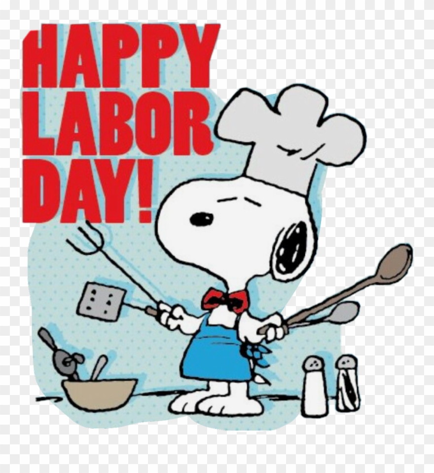 Labor Day Clipart Snoopy - Labor Day Clip Art Free - Png Download