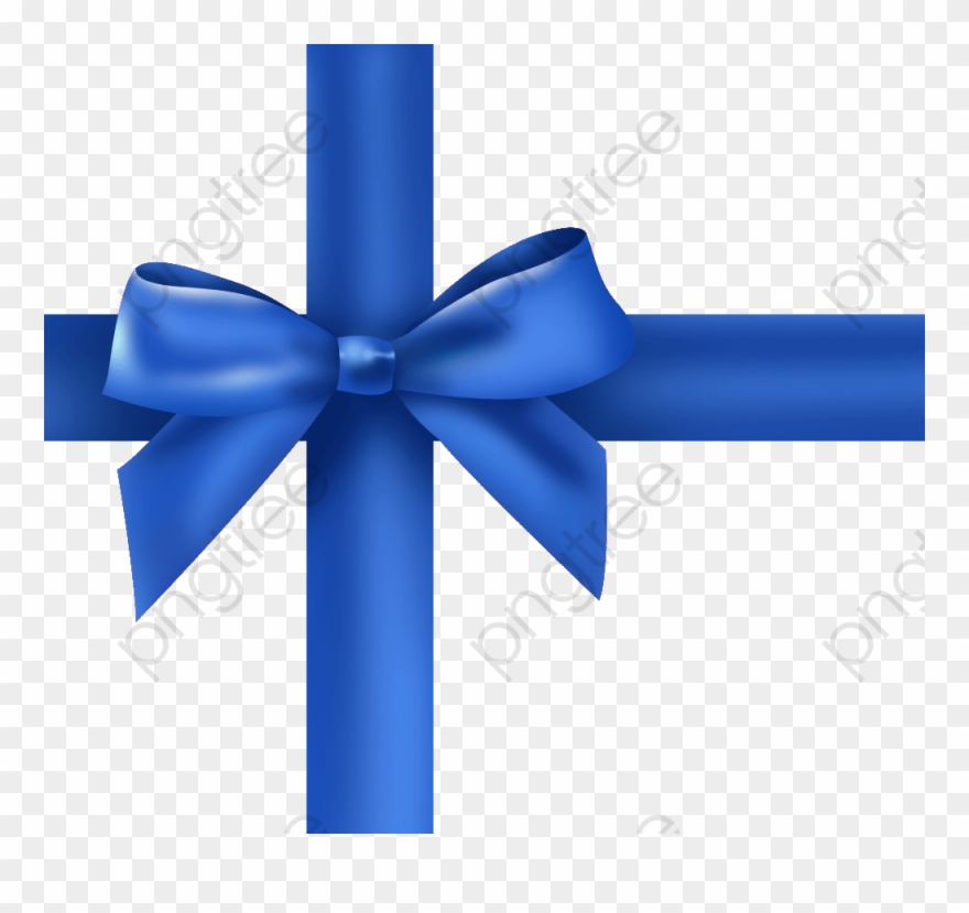 Blue Ribbon Bow Png Clipart