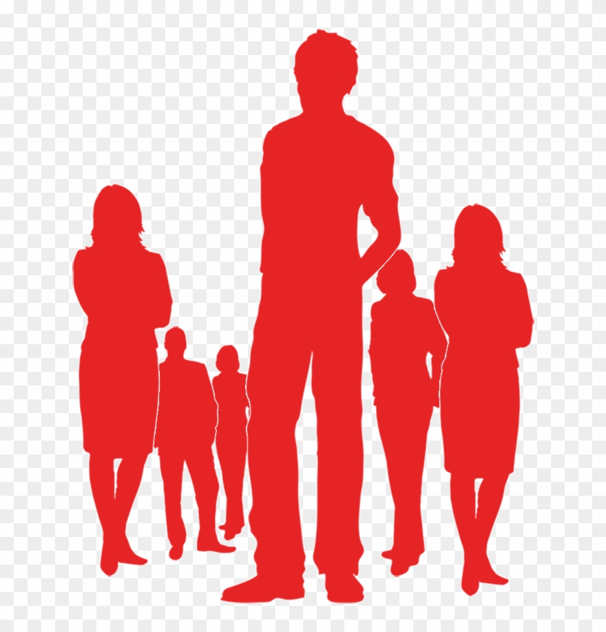 “better Human Co In A Nutshell” - Red Human Silhouette Png Clipart