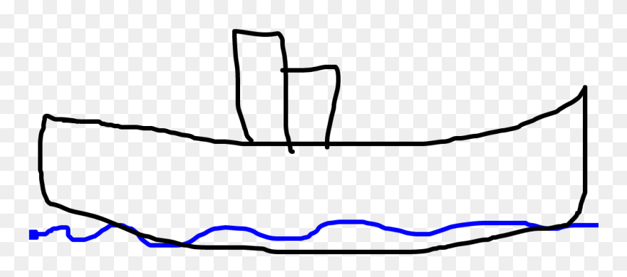 Titanic - Line Art Clipart