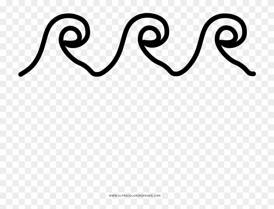 Abstract Waves Png - Line Art Clipart
