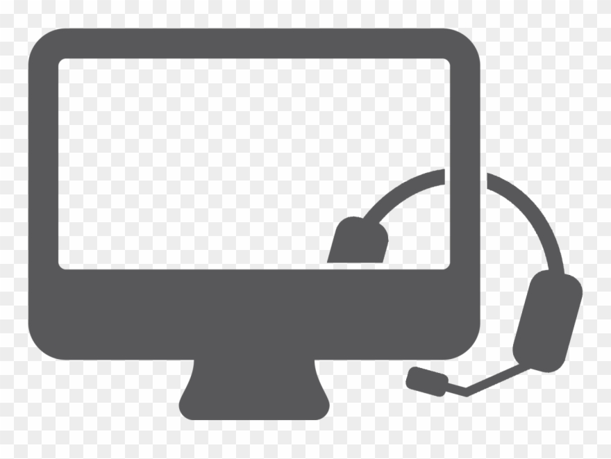 Tech Support Icon Png - Computer Monitor Clipart