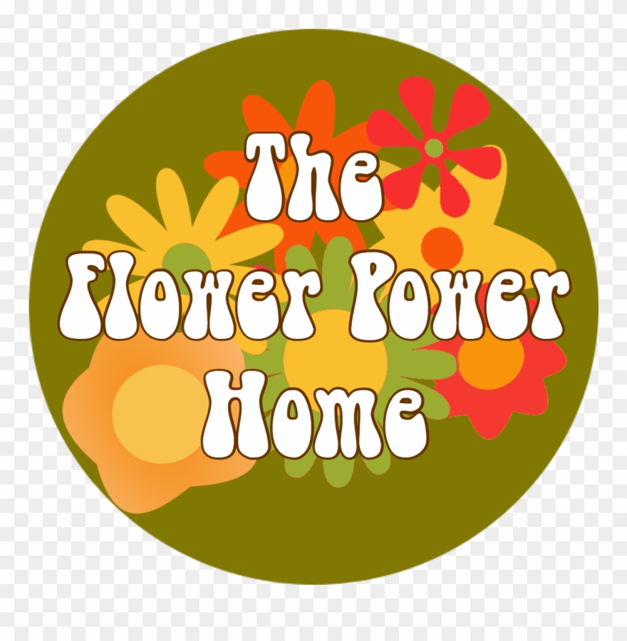 The Flower Power Home Clipart