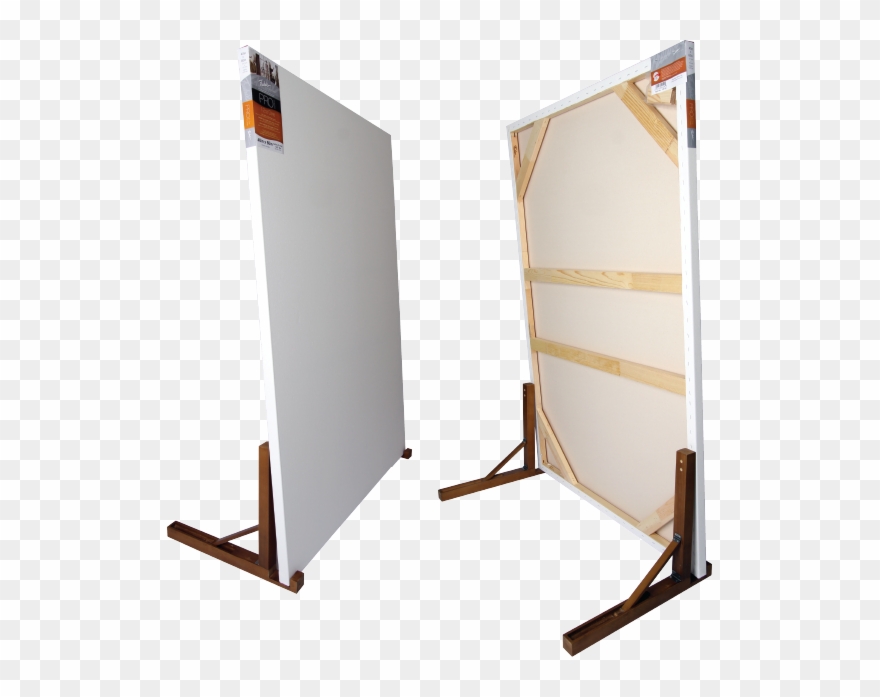Canvas Stand - Art Easel For Large Canvases Clipart