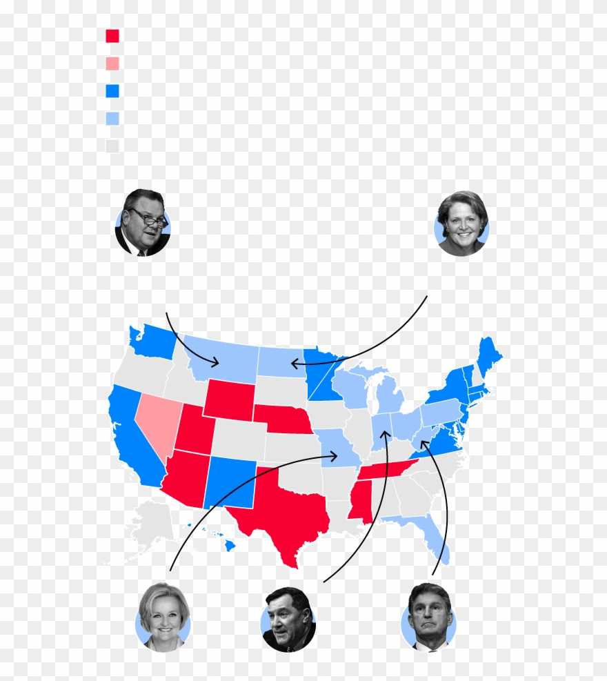 2022 Senate Map - John F. Kennedy Library Clipart